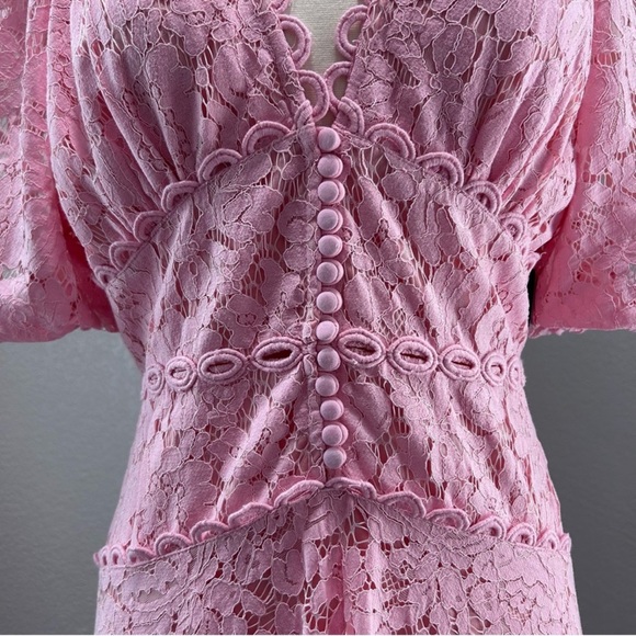 Beautiful feminine pink dress - Picture 6 of 9